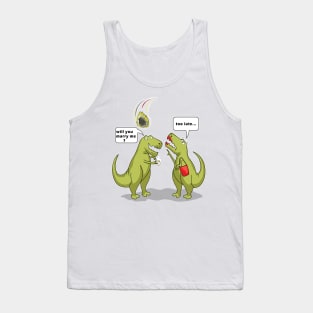 dino wedding Tank Top